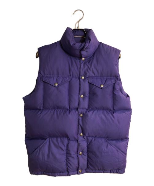 THE NORTH FACE（ザ ノース フェイス）THE NORTH FACE (ザ ノース フェイス) ハイネックダウンベスト パープル サイズ:Mの古着・服飾アイテム