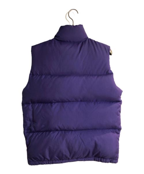 THE NORTH FACE（ザ ノース フェイス）THE NORTH FACE (ザ ノース フェイス) ハイネックダウンベスト パープル サイズ:Mの古着・服飾アイテム