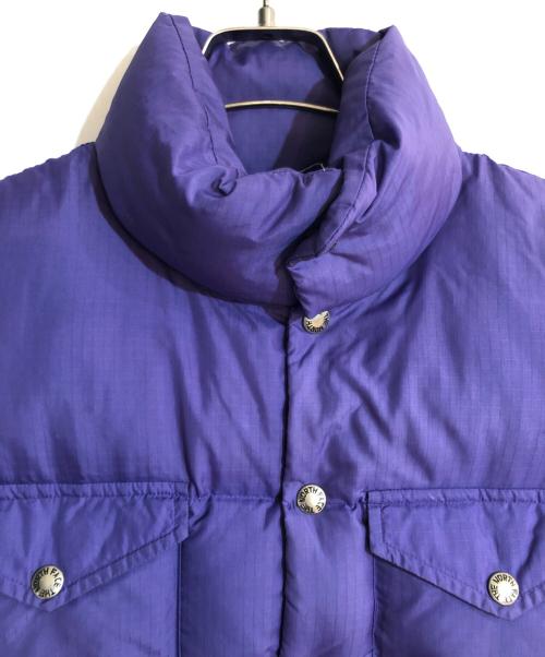 THE NORTH FACE（ザ ノース フェイス）THE NORTH FACE (ザ ノース フェイス) ハイネックダウンベスト パープル サイズ:Mの古着・服飾アイテム