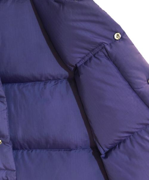 THE NORTH FACE（ザ ノース フェイス）THE NORTH FACE (ザ ノース フェイス) ハイネックダウンベスト パープル サイズ:Mの古着・服飾アイテム