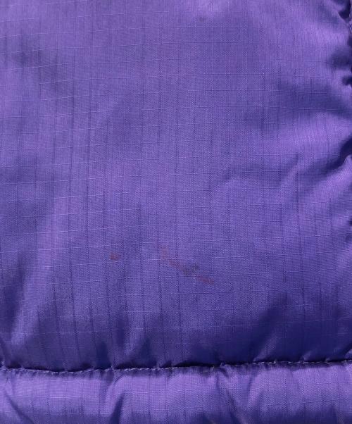 THE NORTH FACE（ザ ノース フェイス）THE NORTH FACE (ザ ノース フェイス) ハイネックダウンベスト パープル サイズ:Mの古着・服飾アイテム