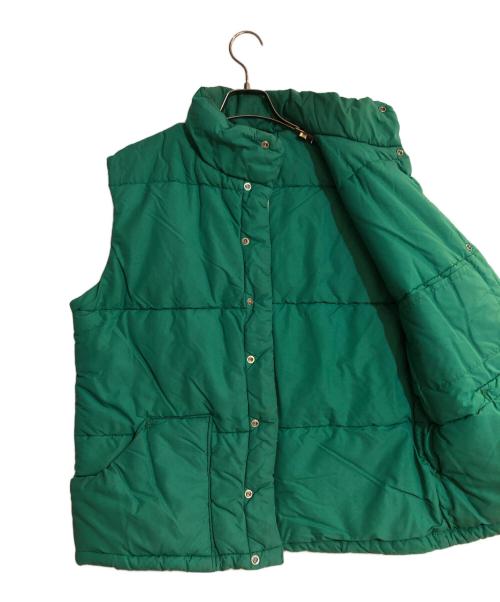 THE NORTH FACE（ザ ノース フェイス）THE NORTH FACE (ザ ノース フェイス) 中綿ベスト グリーン サイズ:Ｌの古着・服飾アイテム