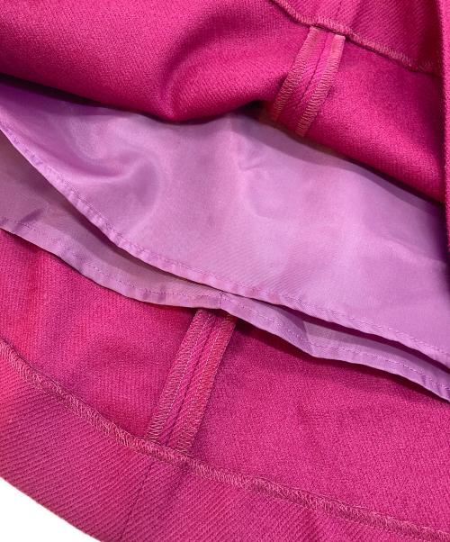 ANAYI（アナイ）ANAYI (アナイ) ストレッチボタニーベルトバックル スカート ピンク サイズ:36の古着・服飾アイテム