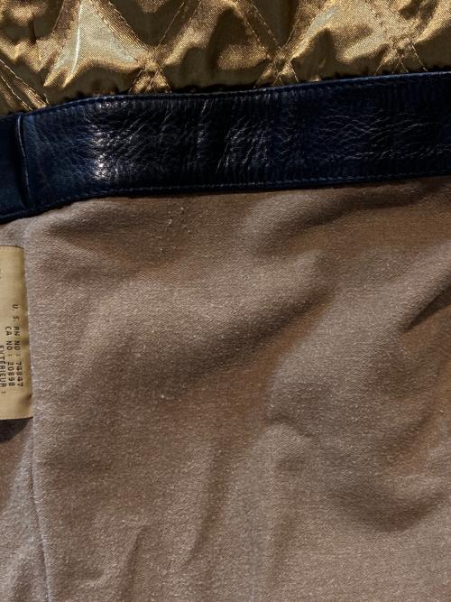 MARC NEW YORK（マークニューヨーク）MARC NEW YORK (マークニューヨーク) レザーカーコート ブラック サイズ:Ｌの古着・服飾アイテム