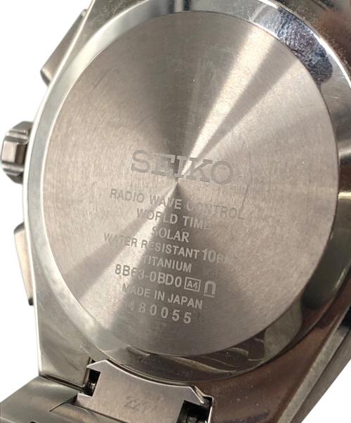 SEIKO（セイコー）SEIKO (セイコー) 腕時計 ネイビーの古着・服飾アイテム