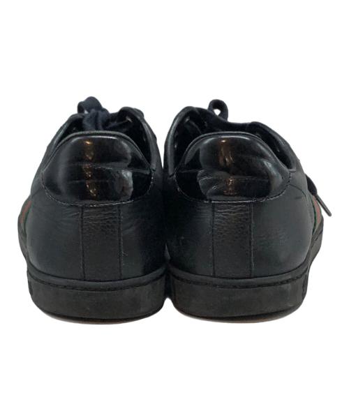 GUCCI（グッチ）GUCCI (グッチ) ローカットスニーカー ブラック サイズ:9の古着・服飾アイテム