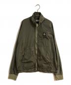 STONE ISLANDストーンアイランド）の古着「Nylon Metal Ripstop Jac/ナイロン メタル リップストップ ジップアップ ジャケット」｜グリーン