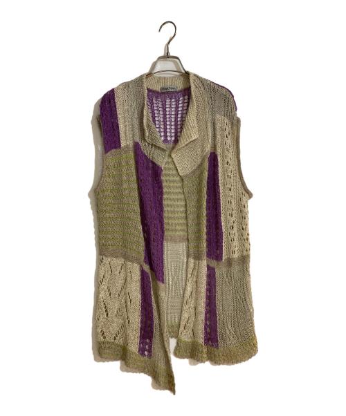 FUGA FUGA（フーガフーガ）FUGA FUGA (フーガフーガ) ニットジレ グリーン サイズ:FREEの古着・服飾アイテム