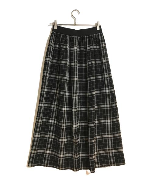 ok.soon（オクスン）ok.soon (オクスン) monotone check ＳＫ ブラック サイズ:1の古着・服飾アイテム