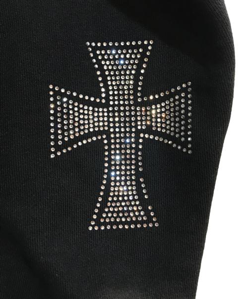 unknown（アンノウン）unknown (アンノーン) ラインストーンパーカー ブラック サイズ:Lの古着・服飾アイテム