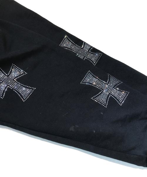 unknown（アンノウン）unknown (アンノーン) ラインストーンパーカー ブラック サイズ:Lの古着・服飾アイテム