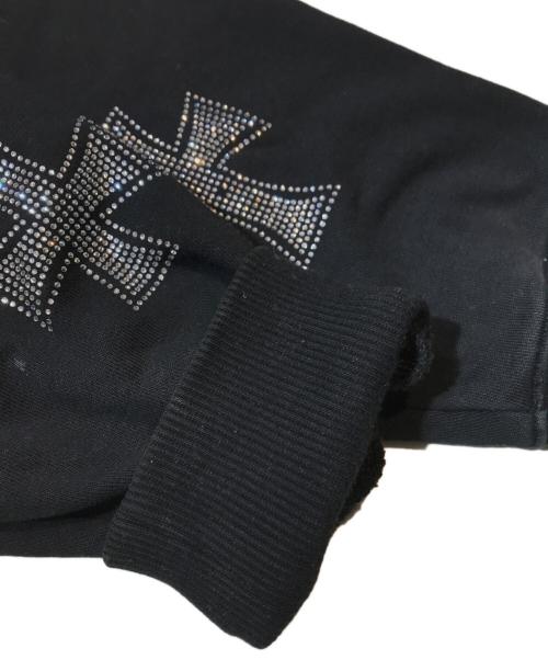 unknown（アンノウン）unknown (アンノーン) ラインストーンパーカー ブラック サイズ:Lの古着・服飾アイテム