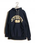 WAREHOUSEウエアハウス）の古着「SYOSSET REVERSE HOODIE/ショセットリバースフーディ」｜ネイビー