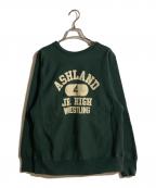 WAREHOUSEウエアハウス）の古着「クルーネックスウェット」｜グリーン