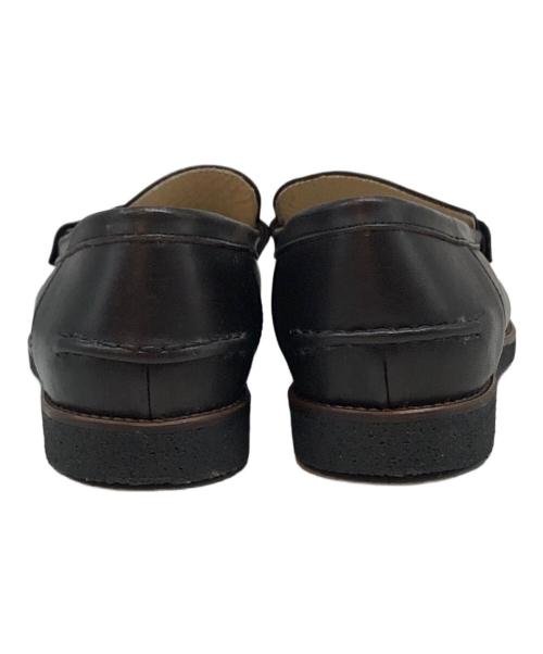 MARGARET HOWELL idea（マーガレット ハウエル アイディア）MARGARET HOWELL idea (マーガレット ハウエル アイディア) ラバーソールタッセルローファー チョコレートブラウン サイズ:23.5㎝の古着・服飾アイテム