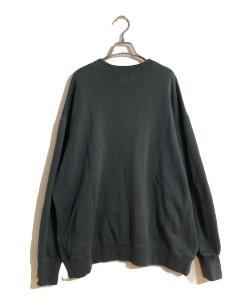 Graphpaper（グラフペーパー）Graphpaper (グラフペーパー) LOOPWHEELER (ループウィラー) Classic Crew Neck Sweat/クラシッククルーネックスウェット グリーン サイズ:FREEの古着・服飾アイテム