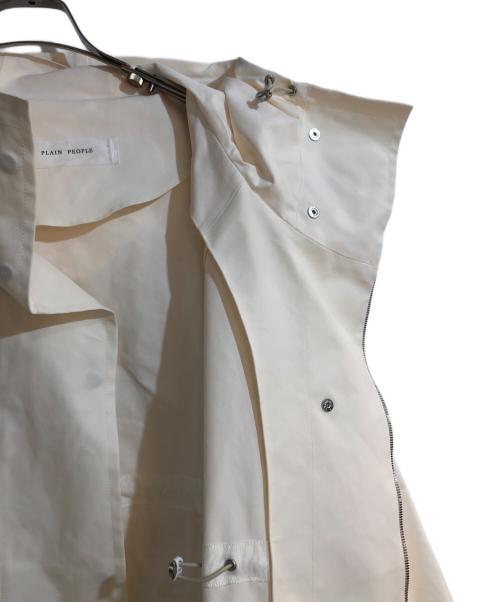 PLAIN PEOPLE（プレインピープル）PLAIN PEOPLE (プレインピープル) アーバンオックス撥水フィールドコート ホワイト サイズ:3の古着・服飾アイテム
