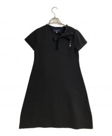 M'S GRACY（エムズグレイシー）の古着「テントニット ワンピース」｜ブラック