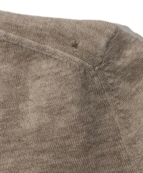 TORY BURCH（トリーバーチ）TORY BURCH (トリーバーチ) カシミヤロゴボタンニット アイボリー サイズ:XSの古着・服飾アイテム