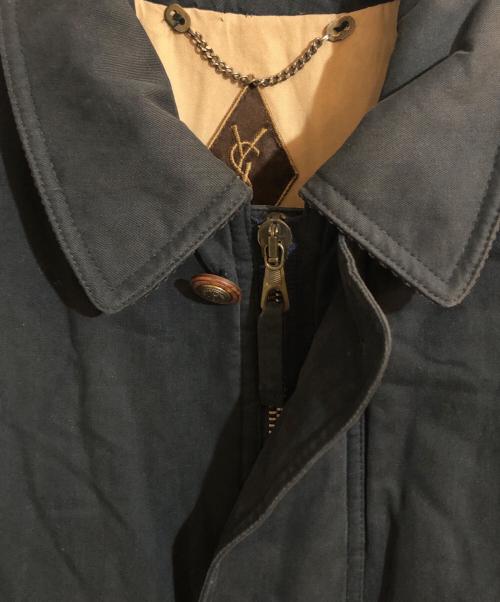 Yves Saint Laurent（イヴサンローラン）Yves Saint Laurent (イヴサンローラン) ボアライナーフィールドジャケット ネイビー サイズ:不明の古着・服飾アイテム