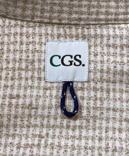 CGS（カリフォルニア ジェネラルストア）cgs (カリフォルニア ジェネラルストア) 長袖シャツ ベージュ サイズ:Mの古着・服飾アイテム