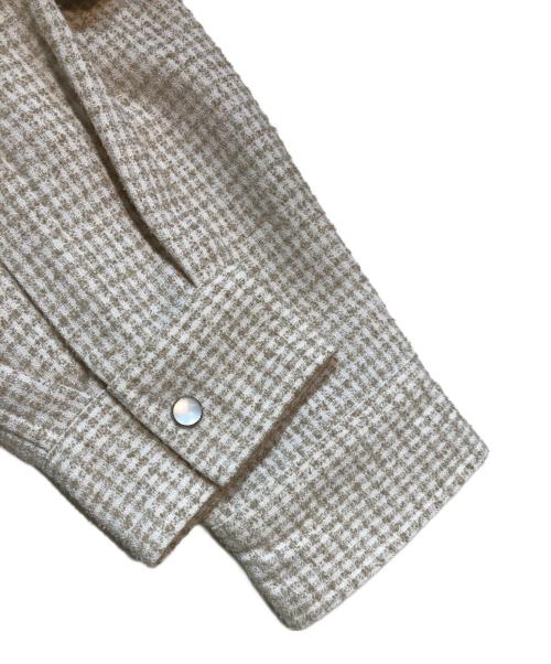 CGS（カリフォルニア ジェネラルストア）cgs (カリフォルニア ジェネラルストア) 長袖シャツ ベージュ サイズ:Mの古着・服飾アイテム