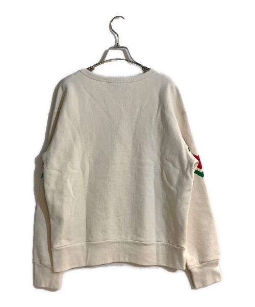 GUCCI（グッチ）GUCCI (グッチ) インターロッキンGクルーネックスウェット アイボリー サイズ:不明の古着・服飾アイテム