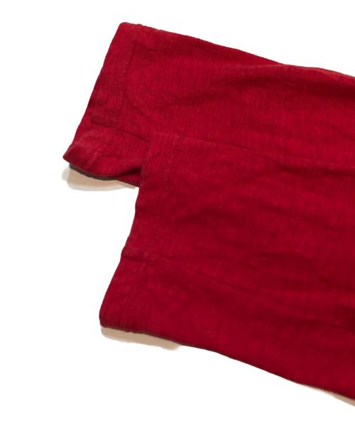 masu（エムエーエスユー）masu (エムエーエスユー) JACK HOODIE レッド サイズ:46の古着・服飾アイテム