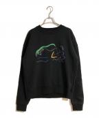 ADSB ANDERSSON BELLアンダースンベル）の古着「刺繍スウェット」｜ブラック