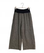 BEARDSLEYビアズリー）の古着「カラーネップツイードパンツ」｜グレー