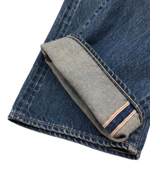 A.PRESSE（アプレッセ）A.PRESSE (アプレッセ) Washed Denim Wide Pants/ウォッシュドワイドデニムパンツ ブルー サイズ:34の古着・服飾アイテム