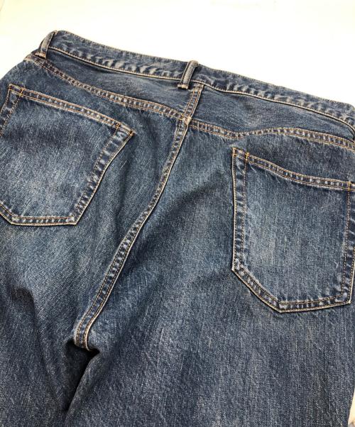 A.PRESSE（アプレッセ）A.PRESSE (アプレッセ) Washed Denim Wide Pants/ウォッシュドワイドデニムパンツ ブルー サイズ:34の古着・服飾アイテム