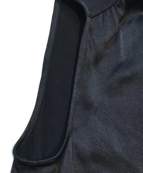 Chloe（クロエ）Chloe (クロエ) ボウタイノースリーブブラウス ブラック サイズ:34の古着・服飾アイテム