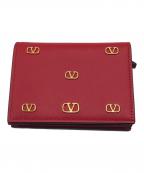 VALENTINO GARAVANIヴァレンティノ・ガラヴァーニ）の古着「ロゴモチーフウォレット」｜レッド