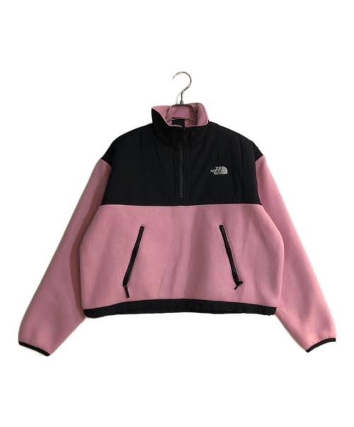 THE NORTH FACE（ザ ノース フェイス）THE NORTH FACE (ザ ノース フェイス) プルオーバーデナリジャケット ピンク×ブラック サイズ:Ｌの古着・服飾アイテム