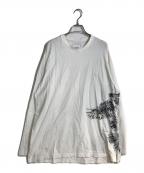 Y-3ワイスリー）の古着「Graphic Long Sleeve TEE」｜ホワイト