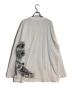 Y-3 (ワイスリー) Graphic Long Sleeve TEE ホワイト サイズ:L：6000円