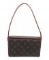 LOUIS VUITTON（ルイ ヴィトン）の古着「レシタルショルダーバッグ」｜ブラウン