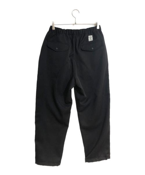 South2 West8（サウスツー ウエストエイト）South2 West8 (サウスツー ウエストエイト) Belted Double Knee Pant-Poly Twill ブラック サイズ:S 未使用品の古着・服飾アイテム