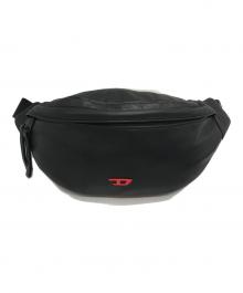 DIESEL（ディーゼル）の古着「rave beltbag/レイヴ ベルトバッグ」｜ブラック