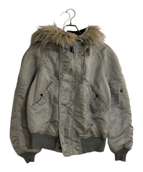 ALPHA（アルファ）ALPHA (アルファ) N-2Bフライトジャケット グリーン サイズ:不明の古着・服飾アイテム