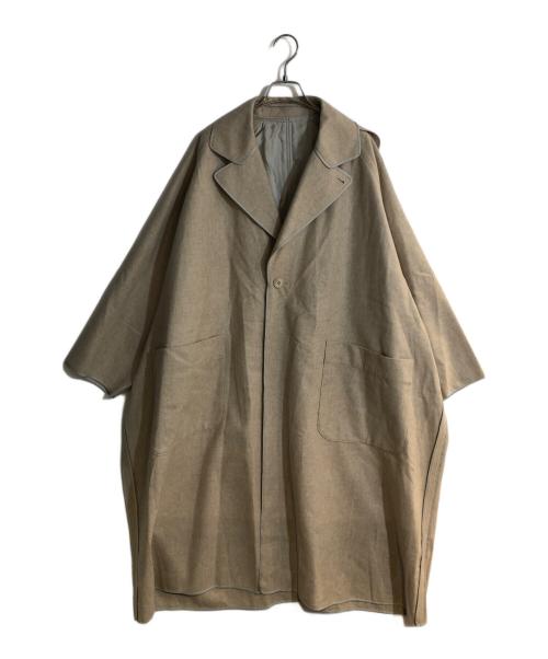 tac:tac（タクタク）tac:tac (タクタク) オーバーサイズコート ベージュ サイズ:Sの古着・服飾アイテム