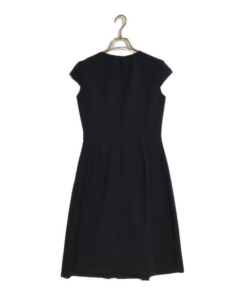 BROOKS BROTHERS（ブルックスブラザーズ）BROOKS BROTHERS (ブルックスブラザーズ) ノースリーブワンピース ネイビーの古着・服飾アイテム