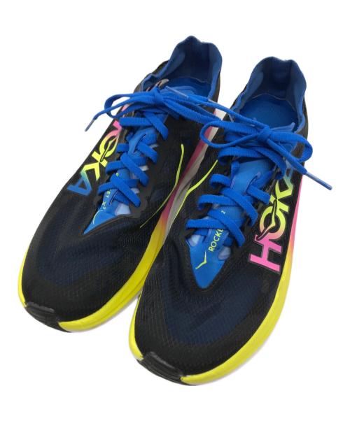 HOKAONEONE（ホカオネオネ）HOKAONEONE (ホカオネオネ) U ROCKET X 2/ランニングシューズ ロケットX2 ブラック サイズ:28の古着・服飾アイテム