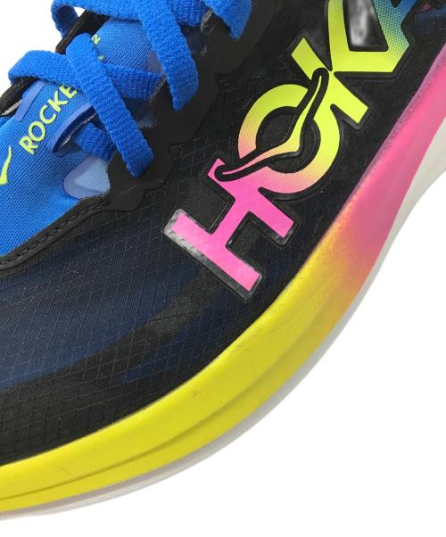 HOKAONEONE（ホカオネオネ）HOKAONEONE (ホカオネオネ) U ROCKET X 2/ランニングシューズ ロケットX2 ブラック サイズ:28の古着・服飾アイテム