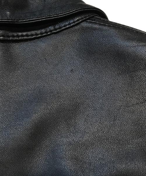 TOMORROW LAND（トゥモローランド）TOMORROW LAND (トゥモローランド) ラムレザージャケット ブラック サイズ:Mの古着・服飾アイテム