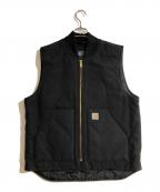 CarHarttカーハート）の古着「ダックベスト」｜ブラック