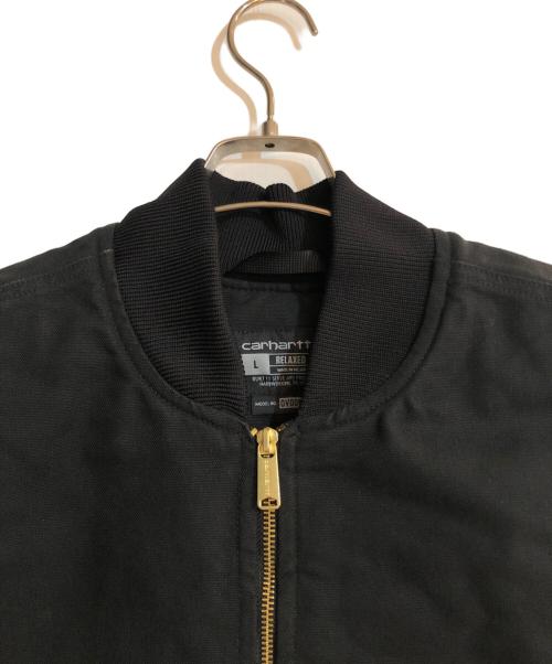 CarHartt（カーハート）CarHartt (カーハート) ダックベスト ブラック サイズ:Ｌの古着・服飾アイテム