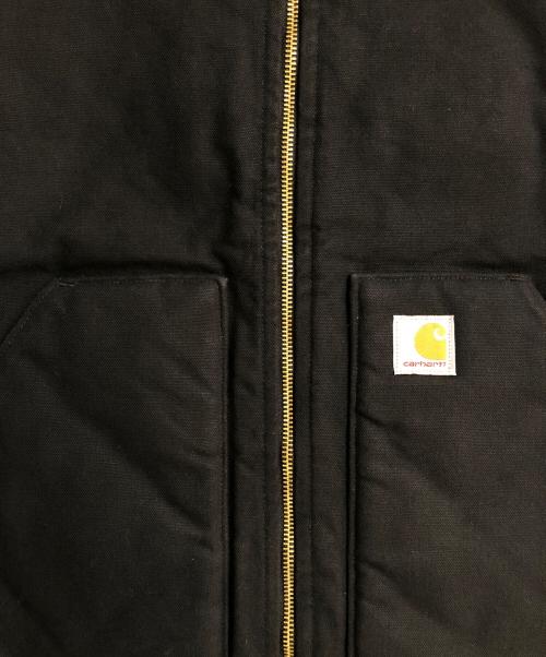 CarHartt（カーハート）CarHartt (カーハート) ダックベスト ブラック サイズ:Ｌの古着・服飾アイテム