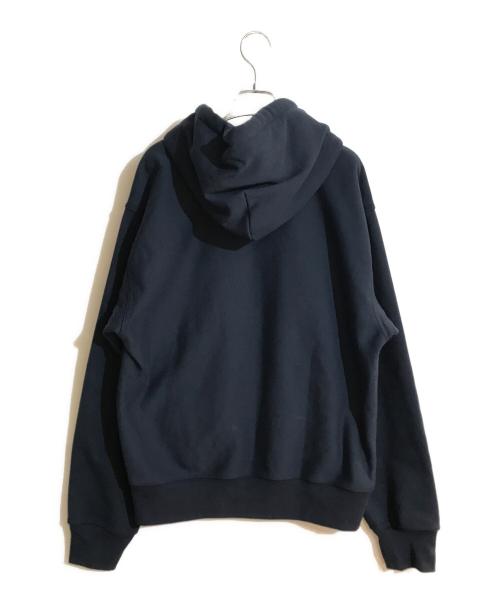 stussy（ステューシー）stussy (ステューシー) Refracted Zip Hoodie/リフレクト ジップ フーディー ネイビー サイズ:Mの古着・服飾アイテム